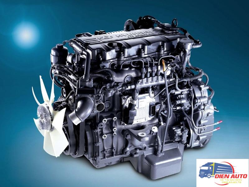 Xe Tải Hyundai HD210 Nâng Đầu Chở Máy Công Trình