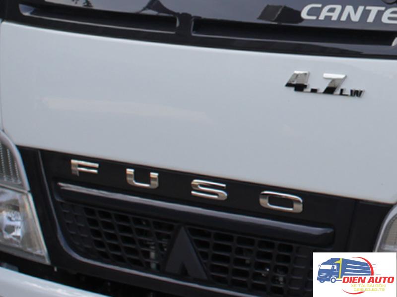 Xe Tải Fuso Canter 4.7LW 1.9 Tấn Thùng Bạt