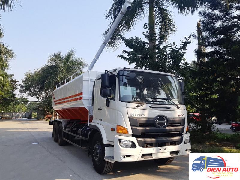Xe Bồn Chở Cám Hino FL8JT7A 26 Khối
