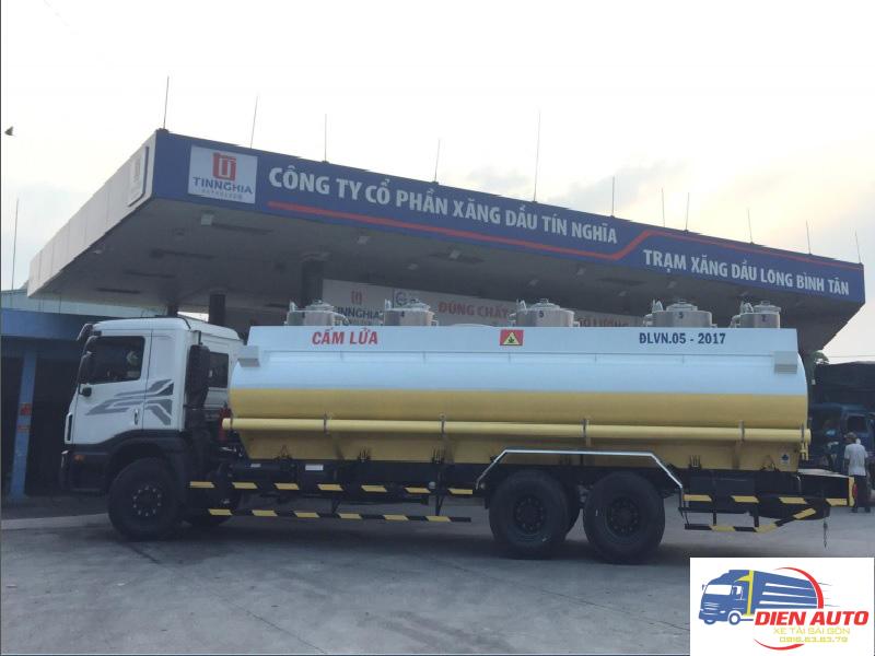 Xe Bồn Chở Xăng Dầu Daewoo HU8AA 14T8 20 Khối
