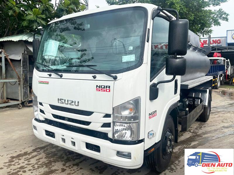 Xe Bồn Chở Xăng Dầu Isuzu NQR75HE5 7 Khối
