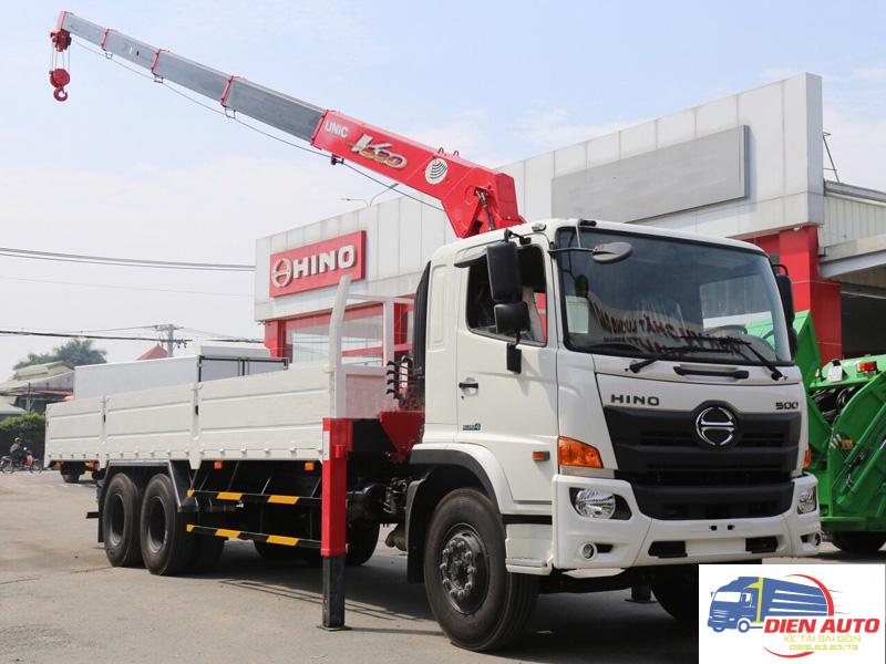 Xe Cẩu Hino FM8JW7A 11T2 Gắn Cẩu Unic URV635