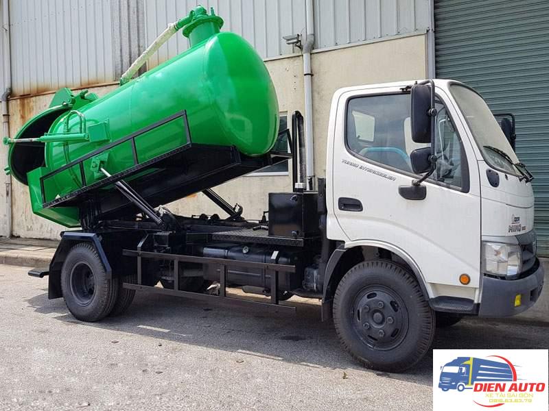Xe Hút Chất Thải Hino Dutro 300 3T3