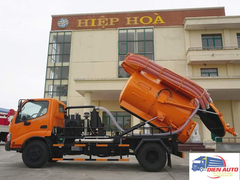 Xe Hút Chất Thải Hino Dutro 300 3T3