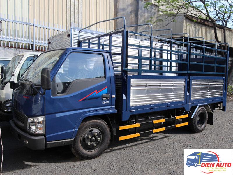 Xe Tải Đô Thành IZ49 1T9 Thùng Bạt Bửng Nâng