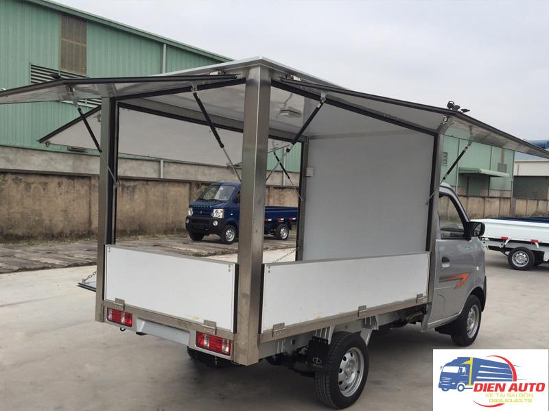 Xe Tải Dongben DB1021 800Kg Thùng Kín Cánh Dơi