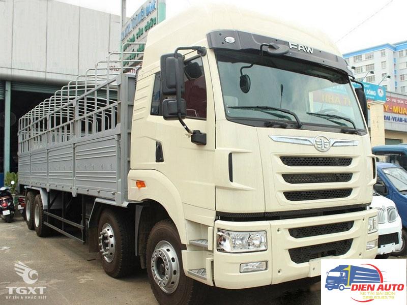 Xe Tải Faw Thùng Mui Bạt 17T9 4 Chân