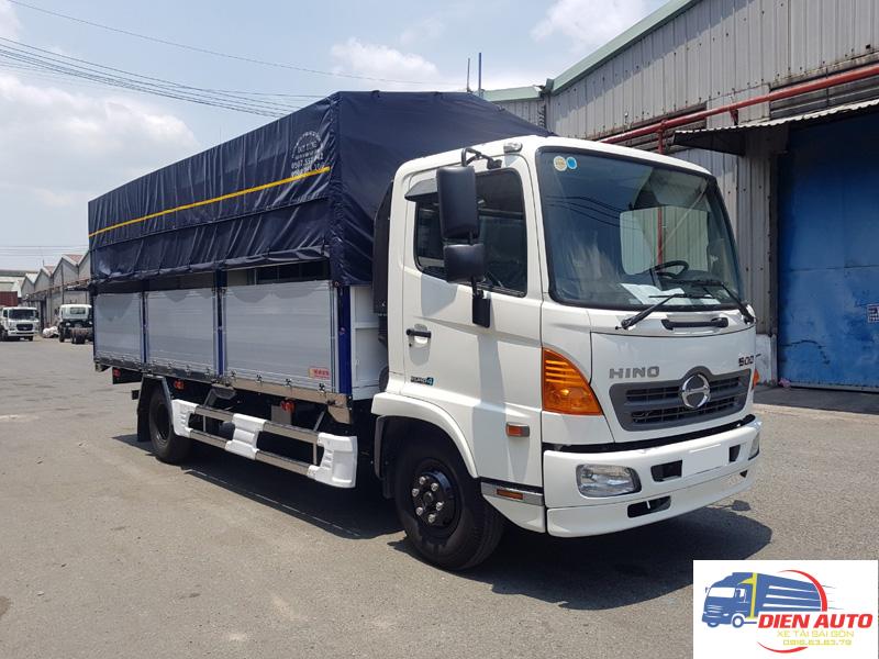 Xe Tải Hino FC9JJTC 6 Tấn Thùng Bạt