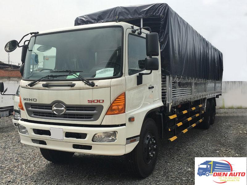 Xe Tải Hino FL8JTSL 15 Tấn Thùng Bạt