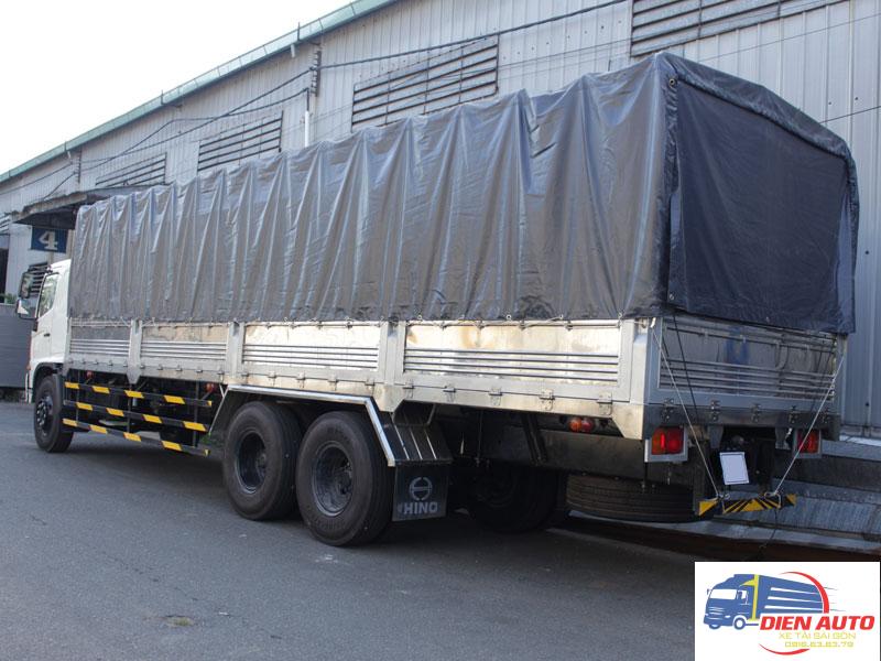 Xe Tải Hino FL8JTSL 15 Tấn Thùng Bạt