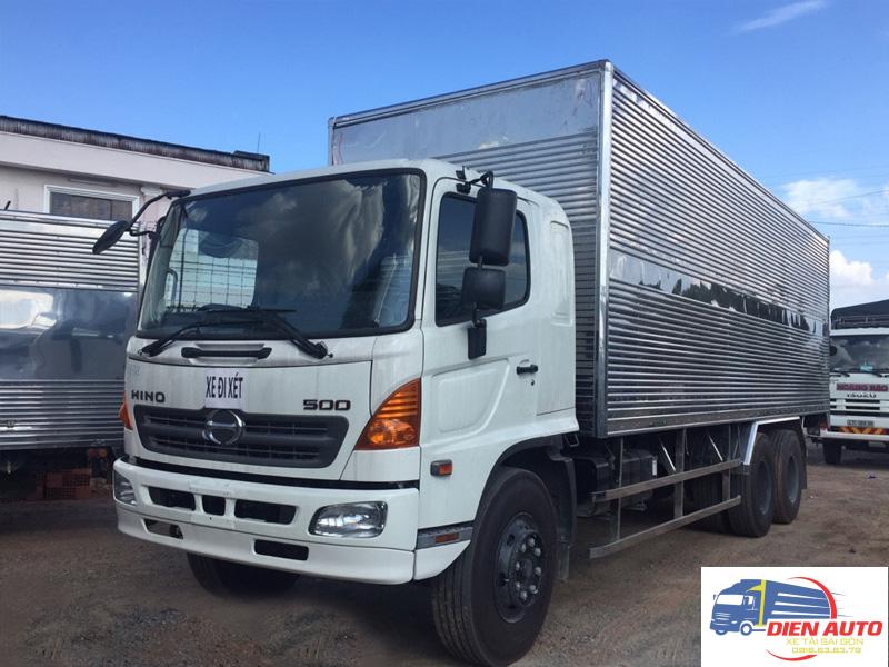 Xe Tải Hino FL8JTSL 15 Tấn Thùng Kín