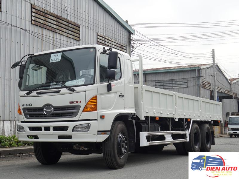 Xe Tải Hino FL8JTSA 16 Tấn Thùng Lửng