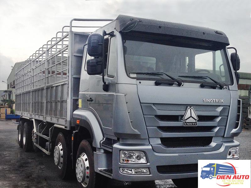 Xe Tải Howo 5 Chân Thùng Mui Bạt 22T3