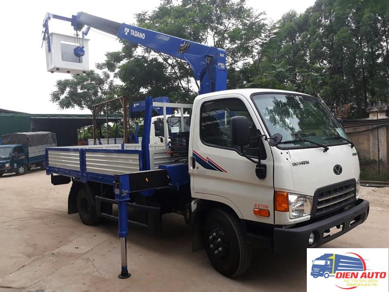 Xe Cẩu Hyundai HD99 5T2 Gắn Cẩu Tadano TM-ZE304MH 3 Tấn 4 Khúc