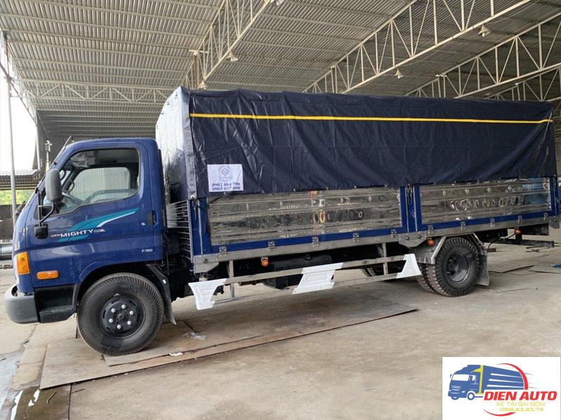 Xe Tải Hyundai New Mighty 110SL 7 Tấn Thùng Bạt