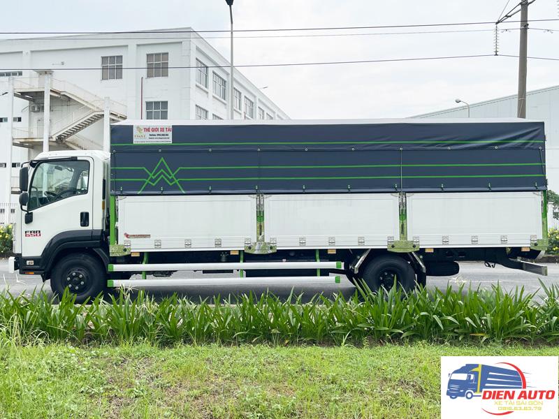 Xe Tải Isuzu FRR90NE5 6.2 Tấn Thùng Bạt