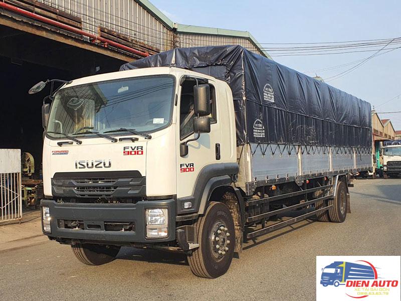 Xe Tải Isuzu FVR34UE4 7.5 Tấn Thùng Bạt