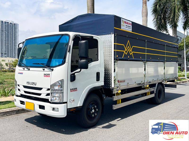 Xe Tải Isuzu NQR75ME4 5.5 Tấn Thùng Bạt