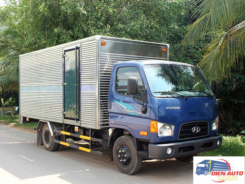 Xe Tải Hyundai New Mighty 75S 4 Tấn Thùng Kín