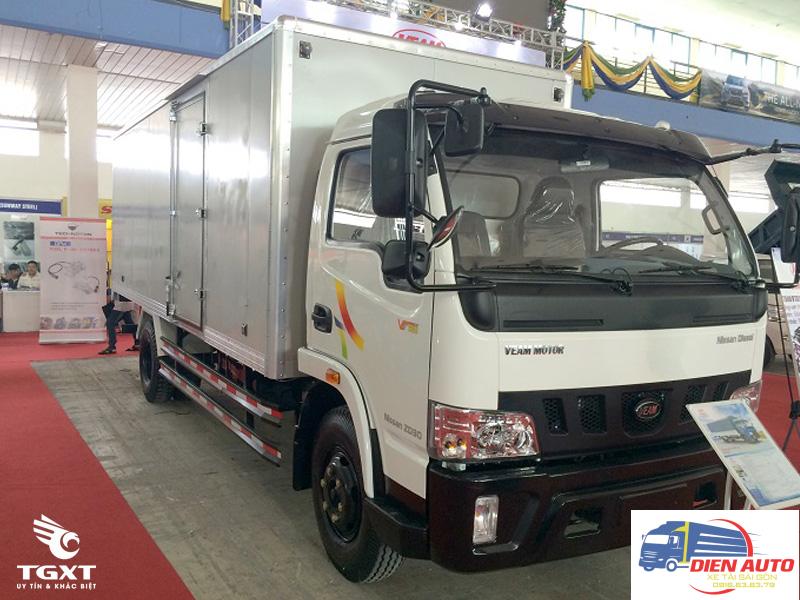 Xe Tải Veam VT650 6.5 Tấn Thùng Kín