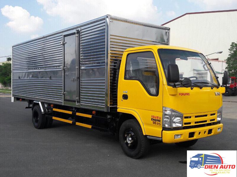 Xe Tải Isuzu Vĩnh Phát NK490SL 1.9 Tấn Thùng Kín