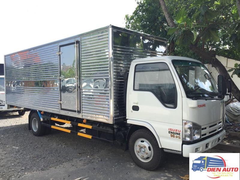 Xe Tải Isuzu Vĩnh Phát NK490SL 1.9 Tấn Thùng Kín