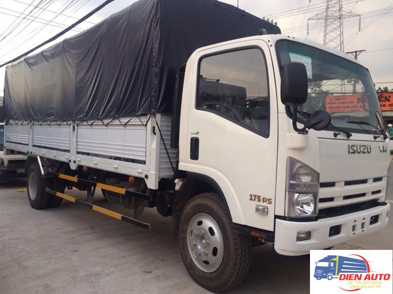 Xe Tải Vĩnh Phát FN129L4 7T5 Thùng Bạt Bửng Nâng