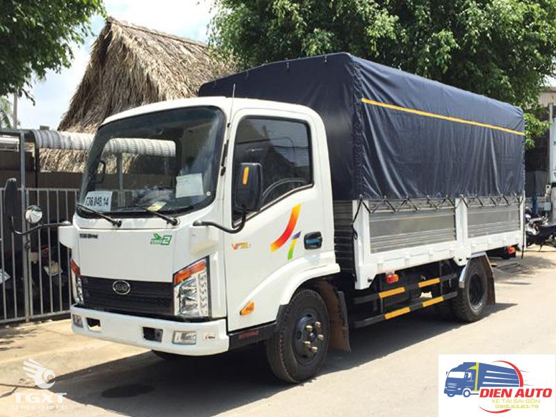 Xe Tải Veam VT100 1 Tấn Thùng Bạt