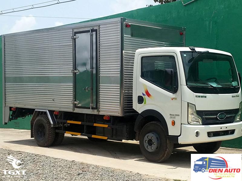 Xe Tải Veam VT651 6.2 Tấn Thùng Kín