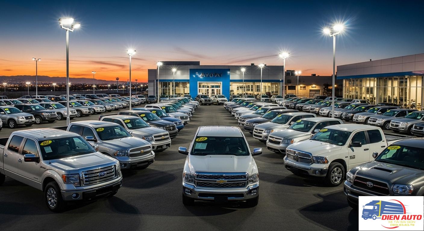 Mua xe tải tài chính nhỏ