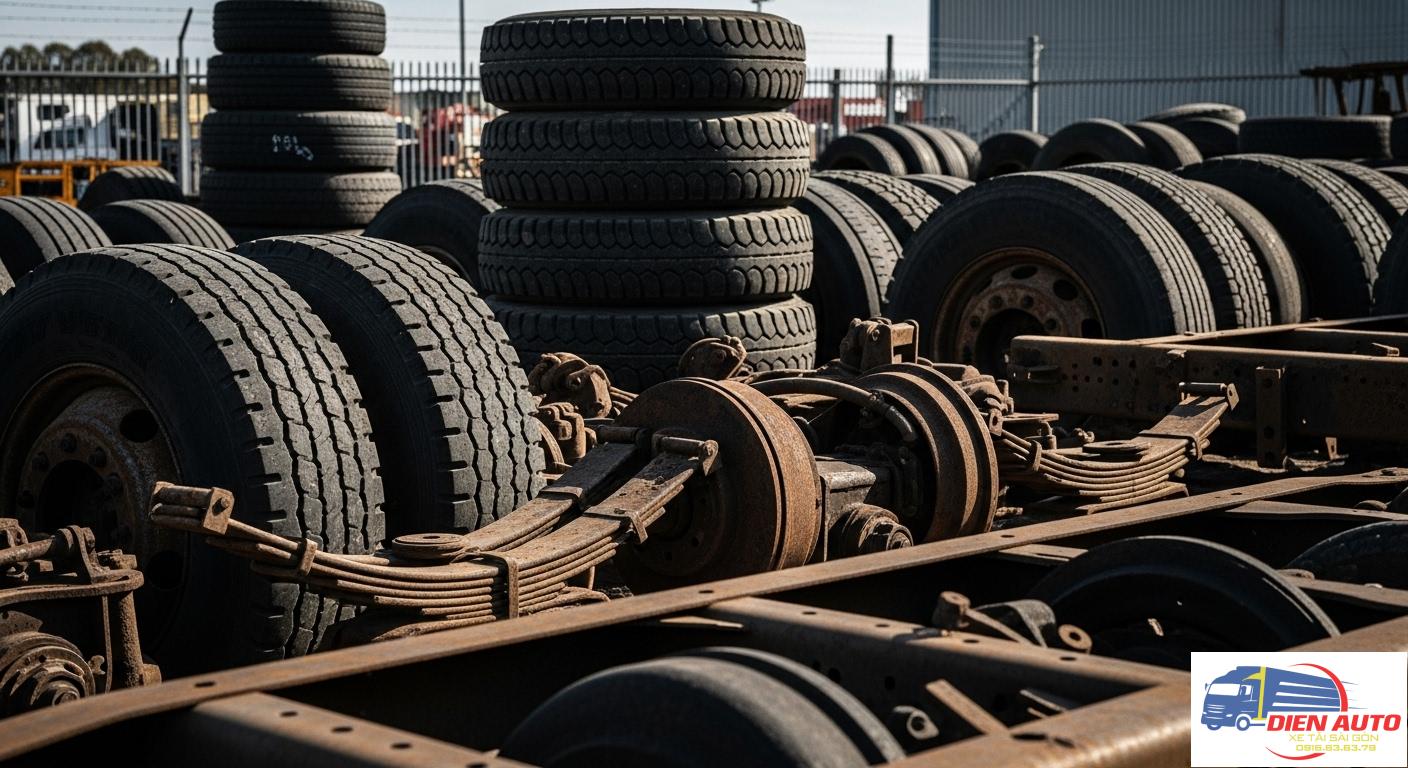 Mua xe tải cũ rẻ kinh doanh